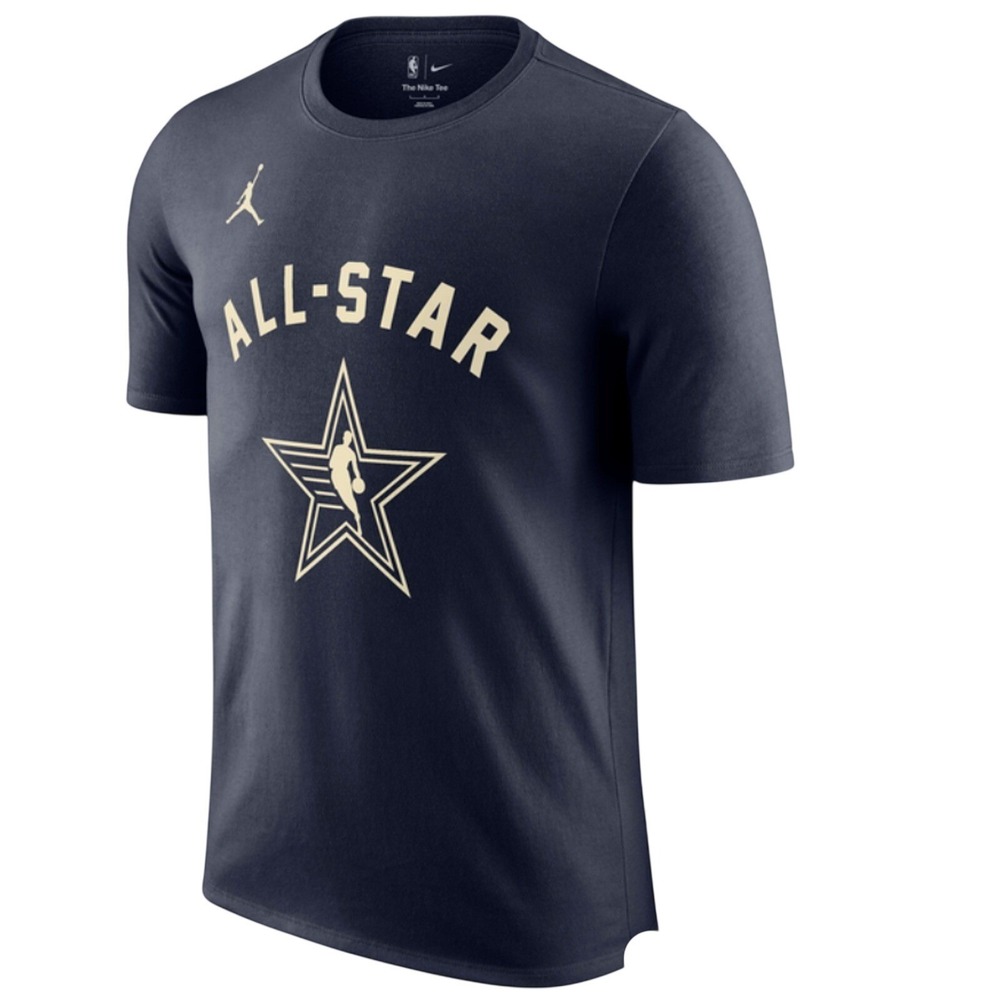 Nike Jordan Luka Doncic NBA All-Star Weekend T-Shirt Navy Blue Mens Medium 77